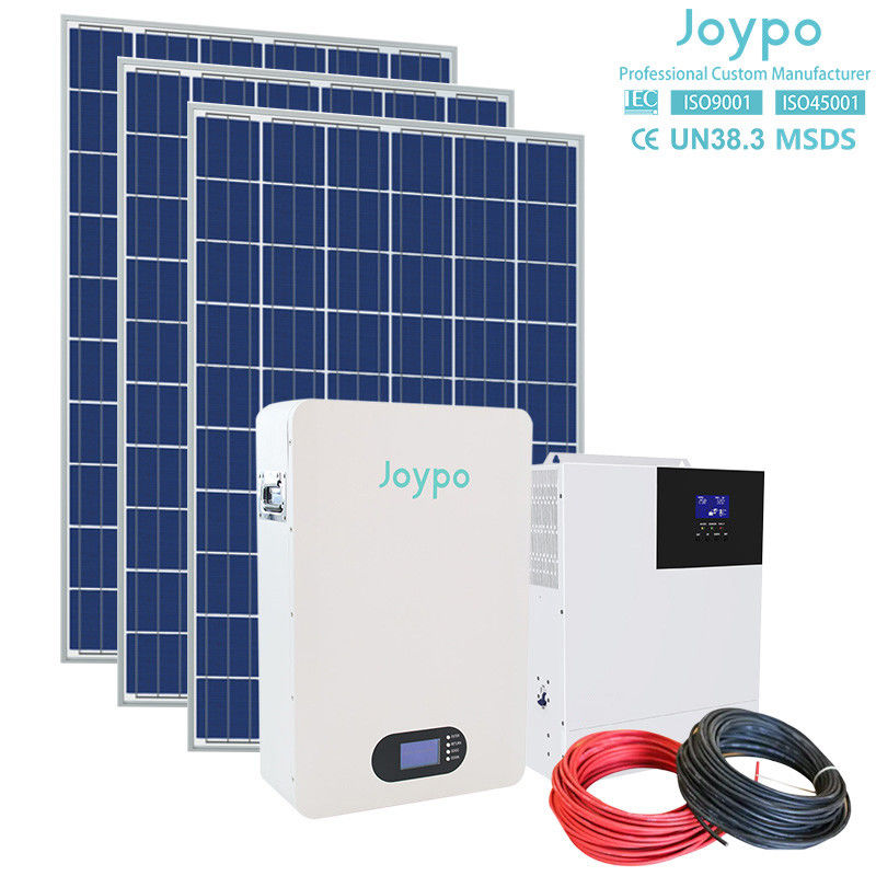 Home Batteria a parete di energia solare 51.2V 5KWH Batteria LiFePO4 con Smart BMS e display