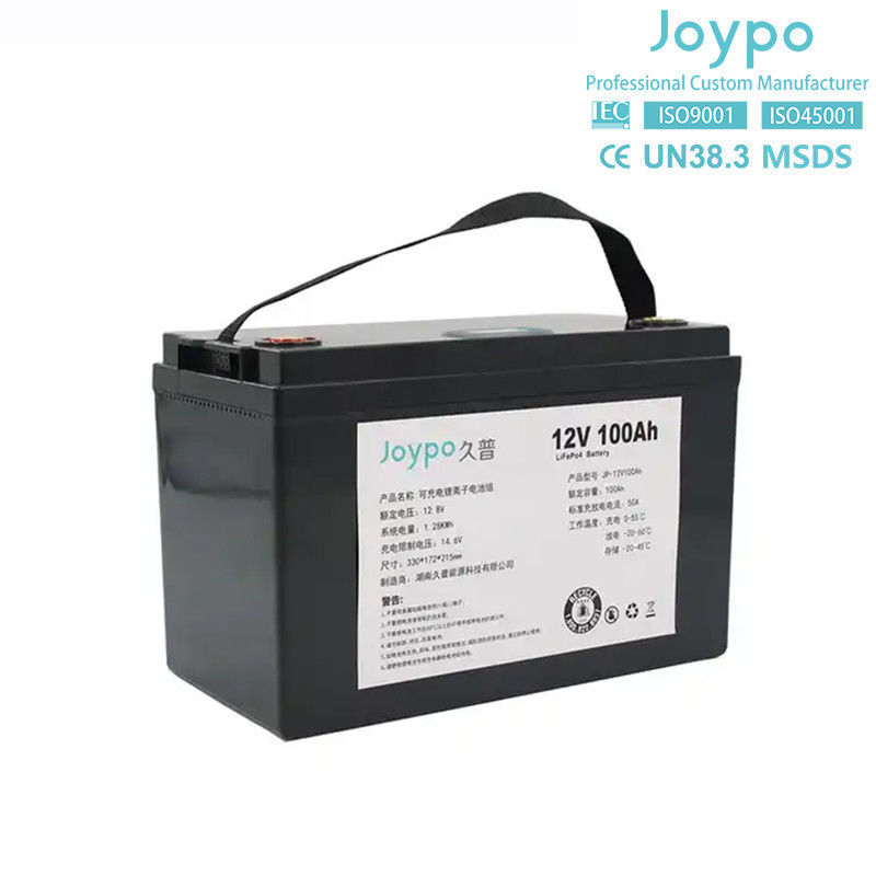 Deep Cycle Lifepo4 Batteria al litio marina 12.8V 100Ah IP67 impermeabile per imbarcazioni