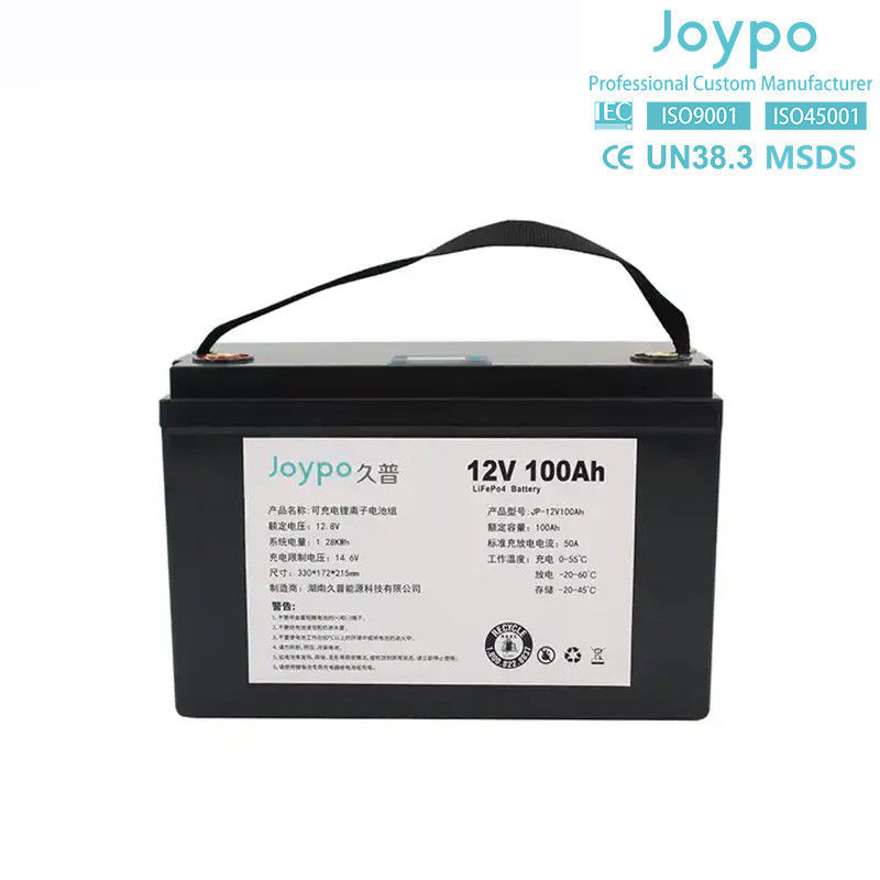 Deep Cycle Lifepo4 Batteria al litio marina 12.8V 100Ah IP67 impermeabile per imbarcazioni
