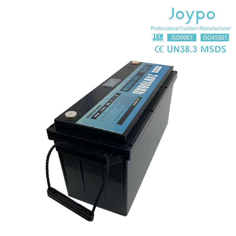 Smart BMS Long Life 24V 100Ah batteria agli ioni di litio camper camper Lifepo4 batteria