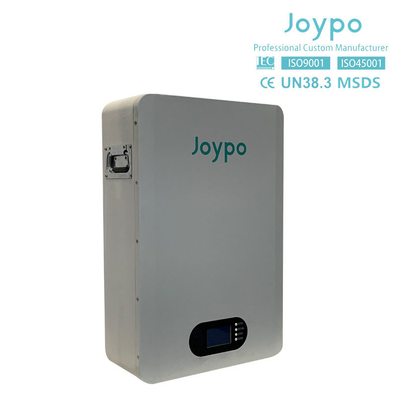 Home 16S1P Power Wall Battery LiFePO4 Li Ion Solar Battery per sistema di accumulo di energia