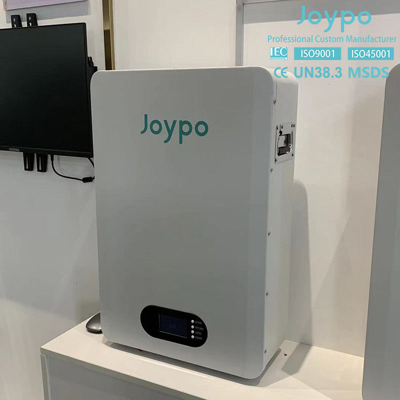 Joypo 51.2V 100Ah 200Ah Batteria di riserva per uso domestico Batteria solare Unità di stoccaggio per pannelli solari