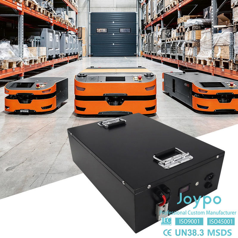 LFP 24V 200Ah Batteria al litio per robot mobili AGV AMR Livello impermeabile IP65