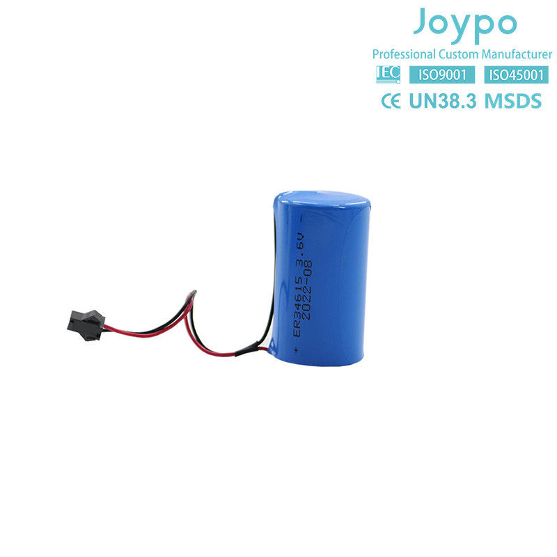ER34615M Batteria al cloruro di tionilio di litio 3.6V 14500MAh Tipo a spirale non ricaricabile