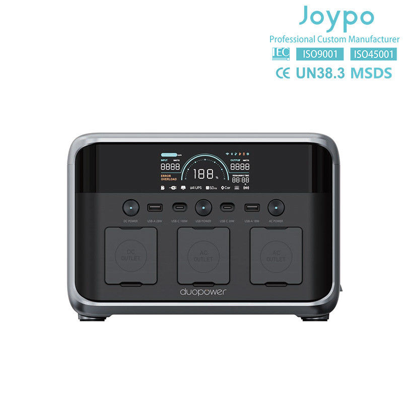 Generatore di energia elettrica portatile a ricarica rapida Joypo 600W 481Wh con porte multiple