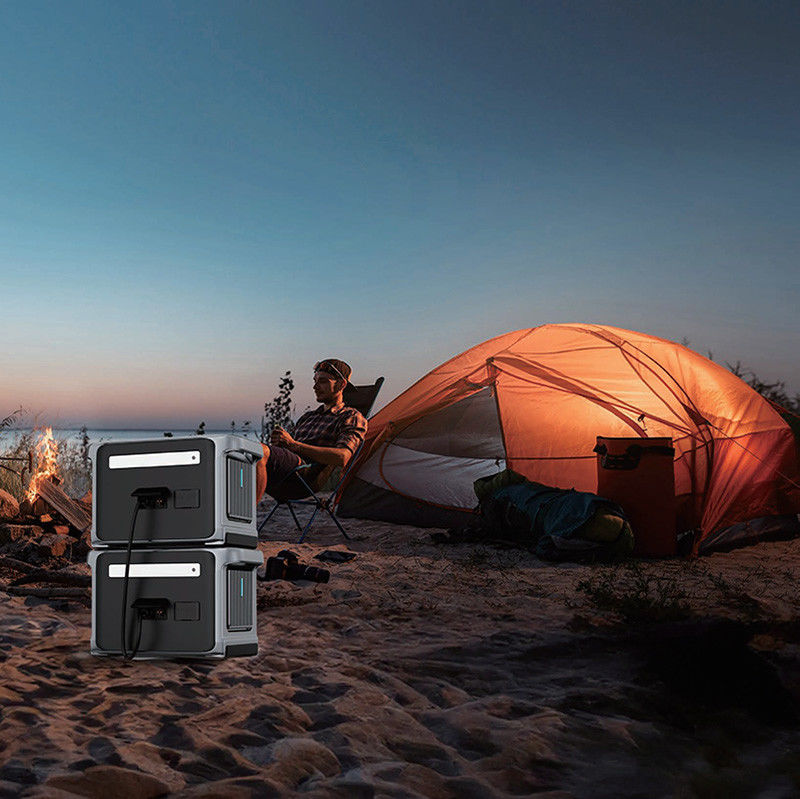 2400W Gran Output Portatile Generatore di pannelli solari Sistema di alimentazione per la casa