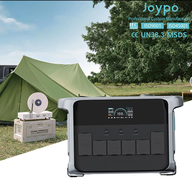 2400W Gran Output Portatile Generatore di pannelli solari Sistema di alimentazione per la casa