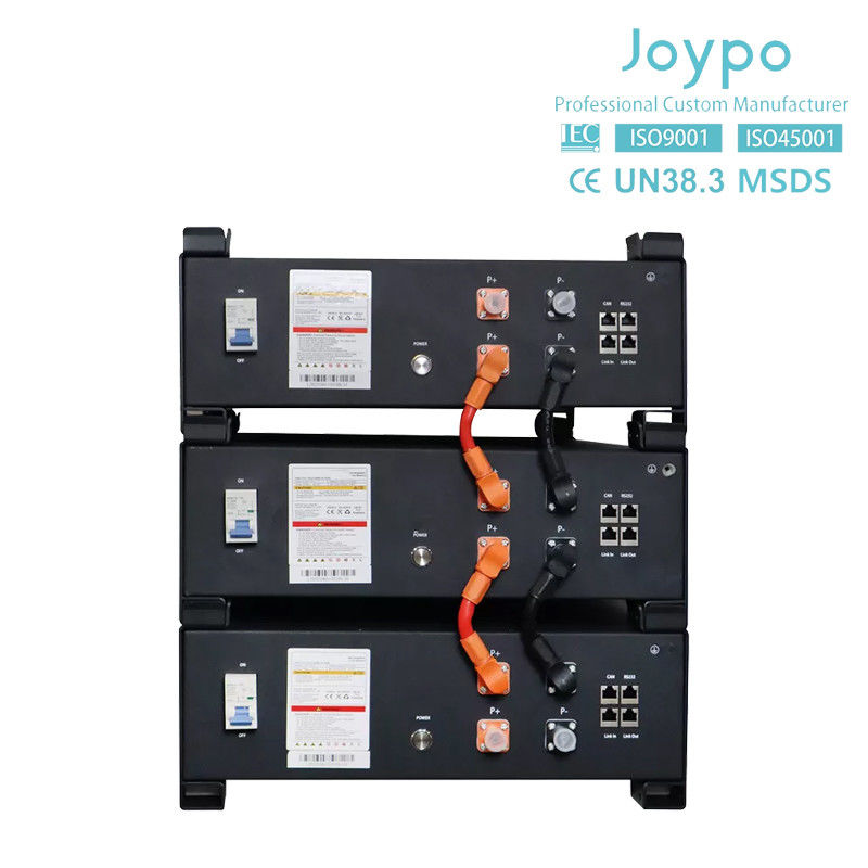 51.2V 100Ah LiFePO4 Lithium Server Rack Battery per sistema di stoccaggio dell'energia solare