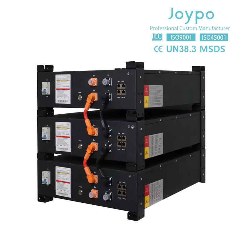 51.2V 100Ah LiFePO4 Lithium Server Rack Battery per sistema di stoccaggio dell'energia solare