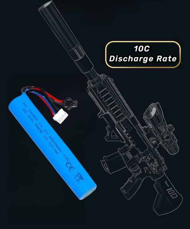 3S 11.1V 2000mAh Batteria agli ioni di litio per giocattoli elettrici