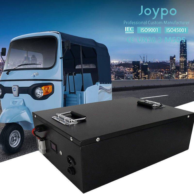 4000 vita ciclica 48V 60Ah LiFePO4 batteria per auto rickshaw leggero peso e sicuro