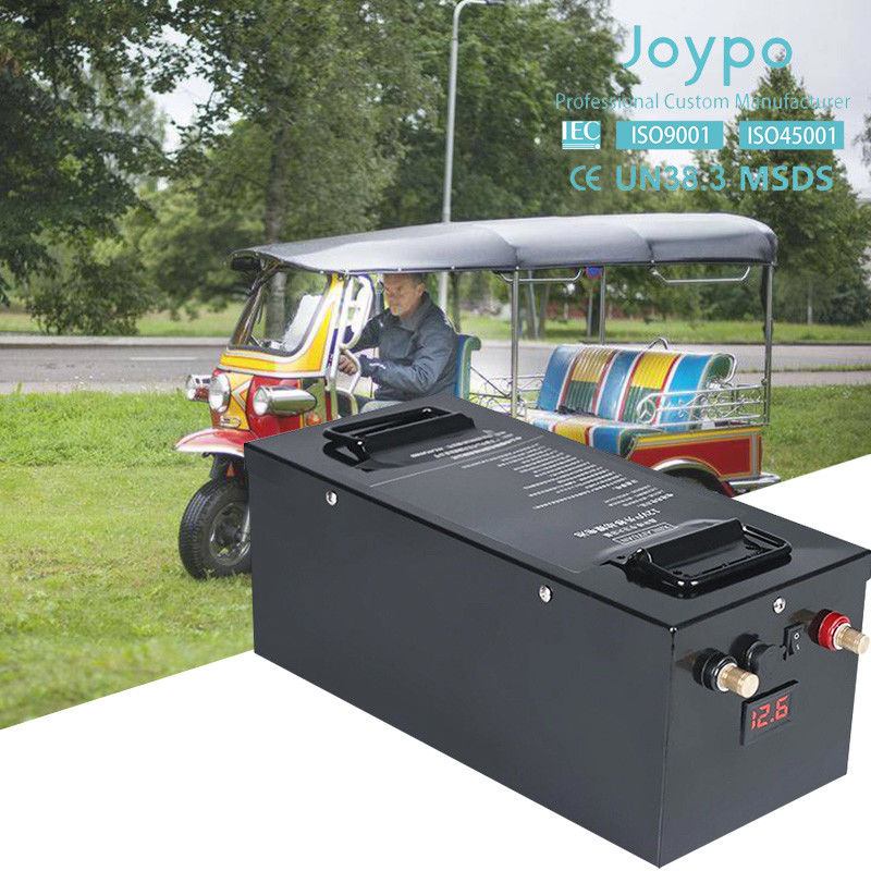 50Ah 100Ah 150Ah 200Ah 48V batteria al litio LiFePO4 per auto rickshaw e autocarri elettrici
