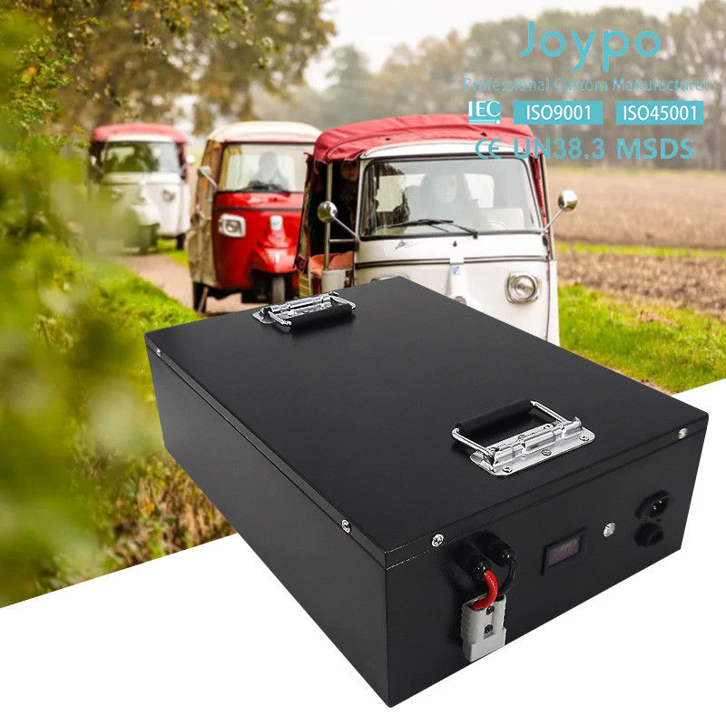 Auto E Rickshaw LiFePO4 batteria al litio 48V 51.2V 80Ah Protezione da sovraccarico di grado A