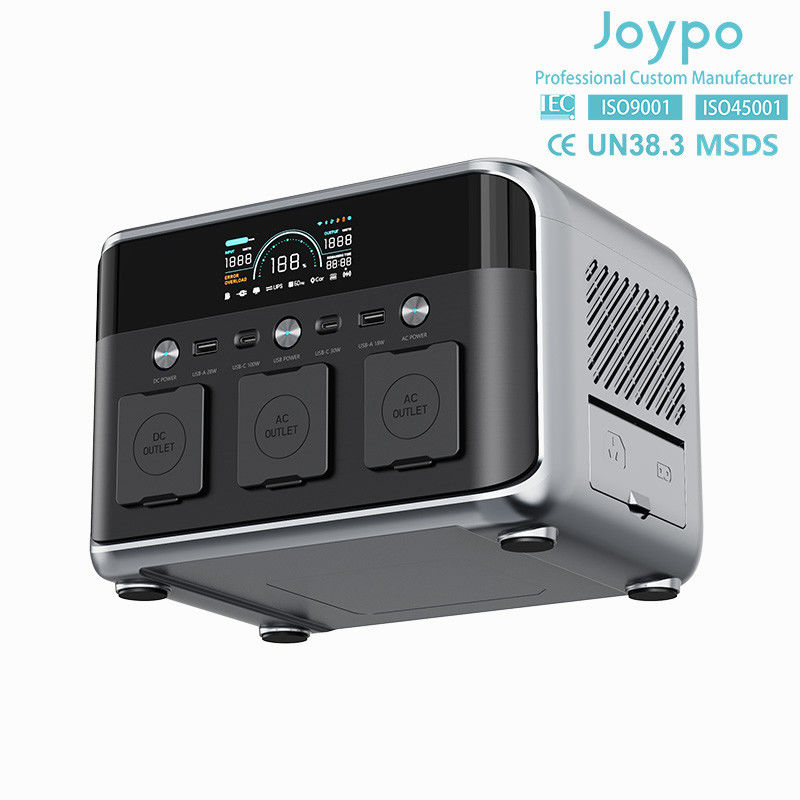 Centrale di energia solare portatile da 600 W Batteria LiFePO4 Generatore solare per campeggio