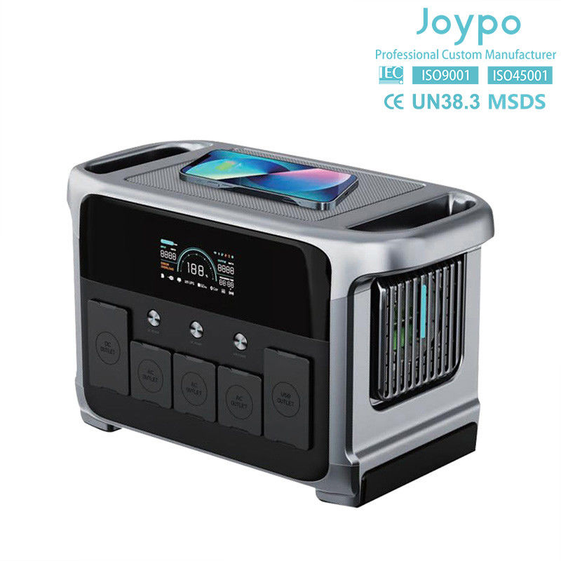 1200W generatore solare portatile di carica senza fili con batterie al litio ferro fosfato