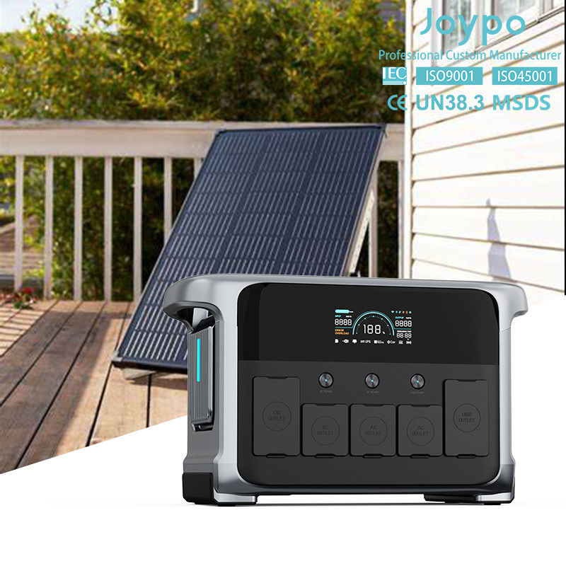Generatore solare portatile 1200W 1152Wh Fornitore di energia ininterrotta per casa e balcone