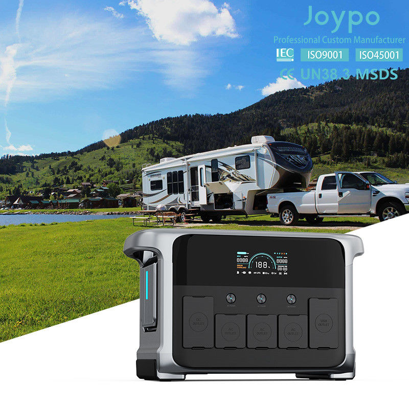 Batteria portatile agli ioni di litio 1200W Energia solare per feste all'aria aperta e campeggio